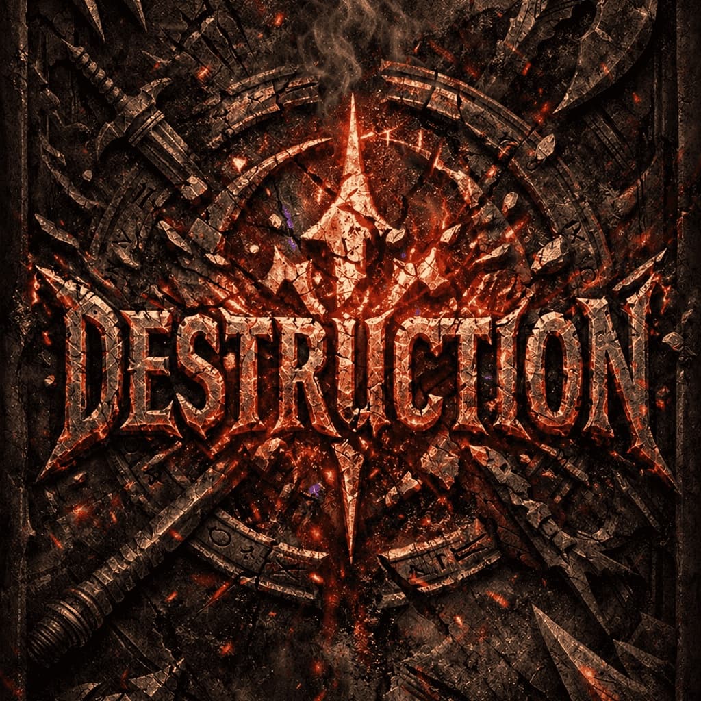 Destruction: Card Game artwork