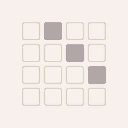 WordHush — a minimalist word search artwork