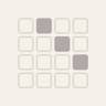 WordHush — a minimalist word search icon