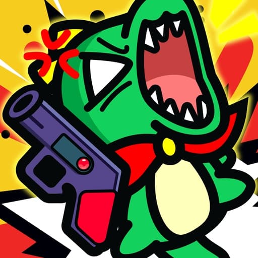 Dino with a Gun artwork
