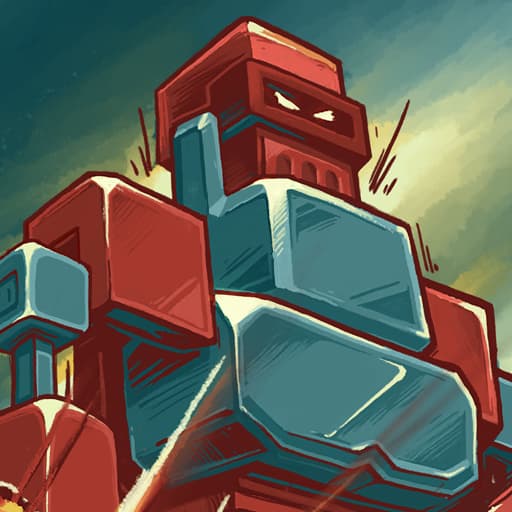 PIXZILLA - King of the RObots artwork