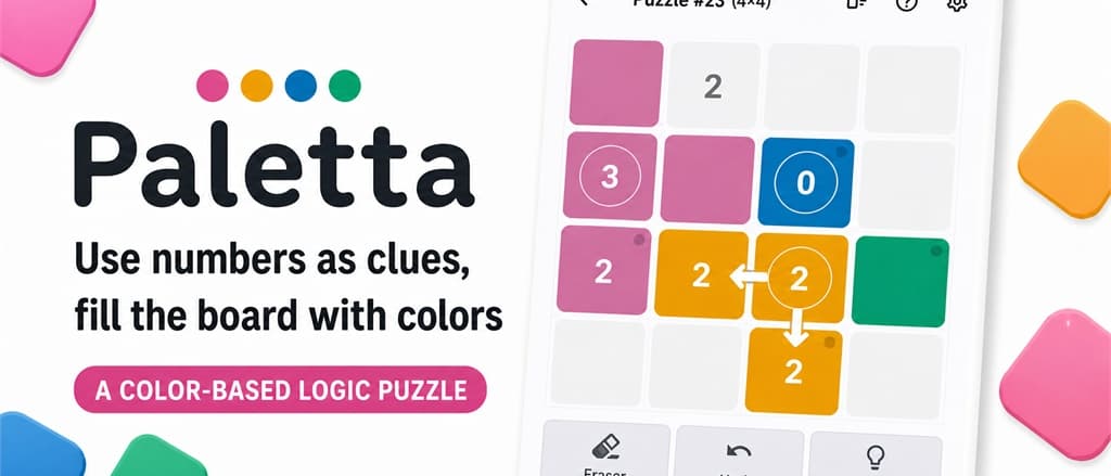 Paletta: Color Logic Puzzle