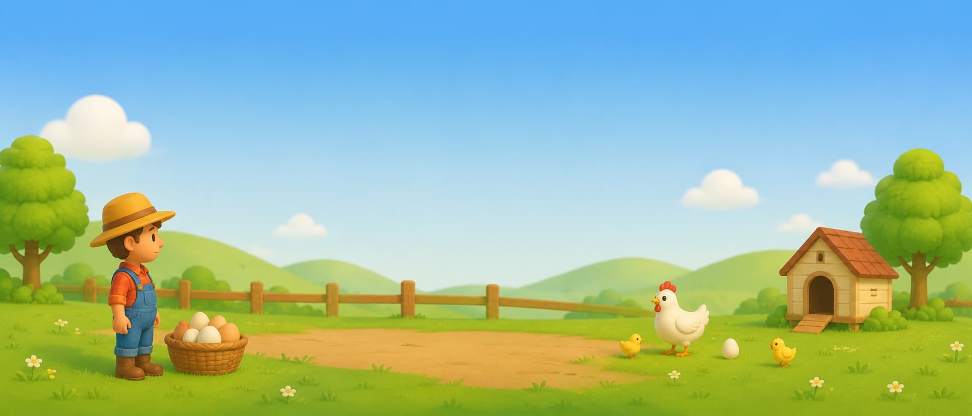 Farmer: Morning Eggs