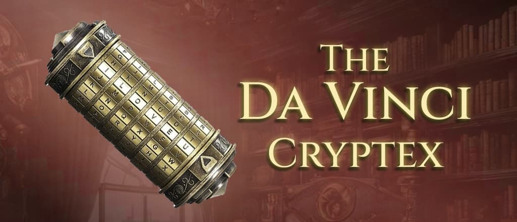Banner for The Da Vinci Cryptex