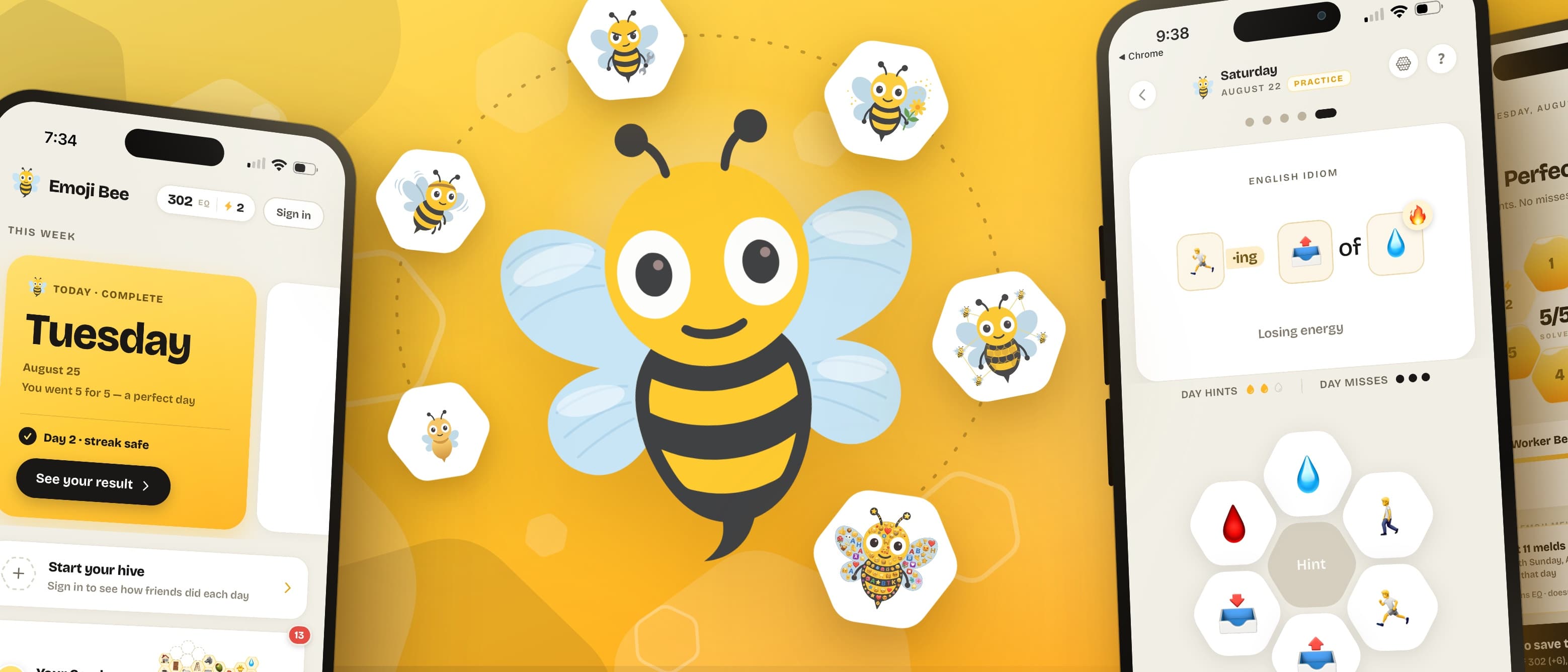 Banner for Emoji Bee