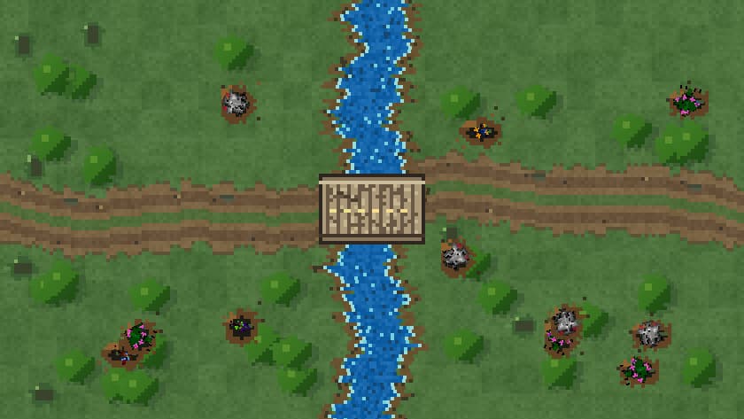 From Large Backgrounds to Reusable Terrain Tiles