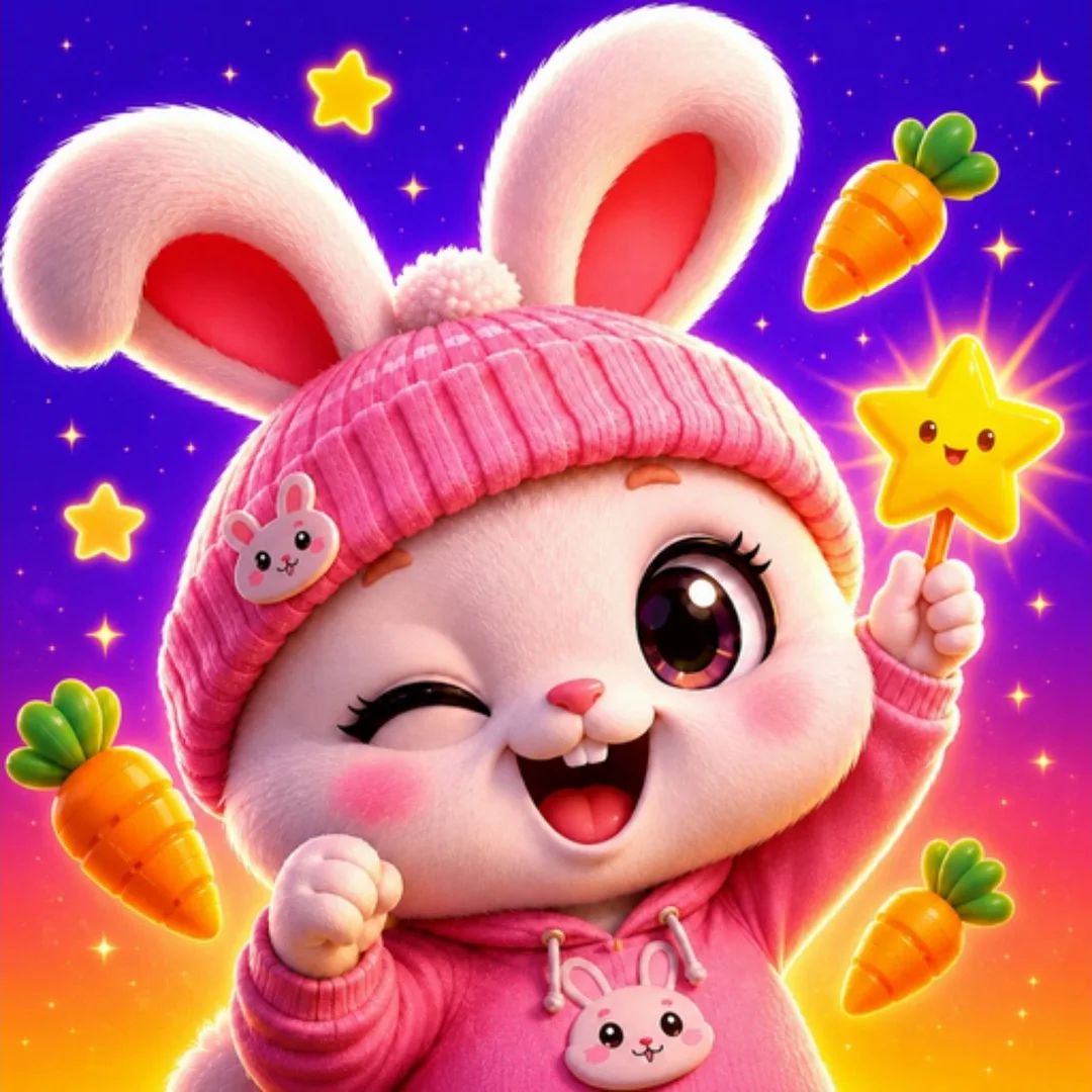 CUTE BUNNY GO! artwork