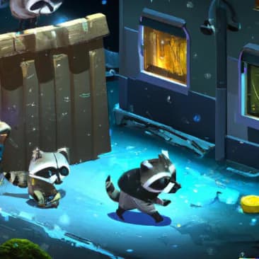 raccoon-heist artwork