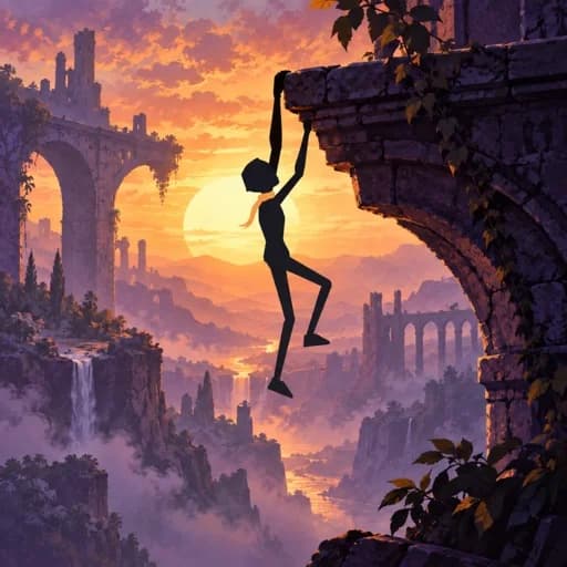 Dusk Climber: Climb & Compete artwork