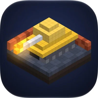 Cube Siege: Voxel tanks artwork
