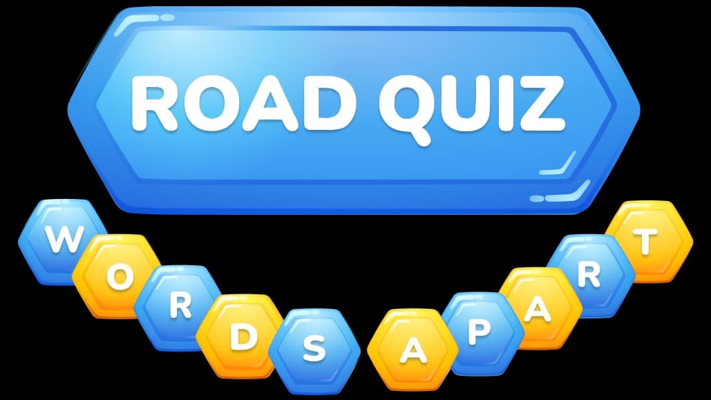 Banner for Road Quiz: English Word Game