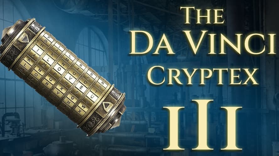Banner for The Da Vinci Cryptex 3